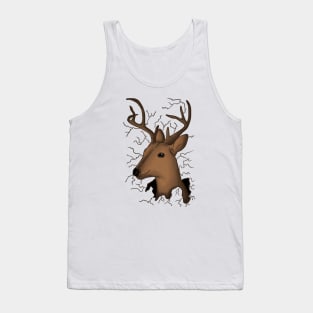 hunting deer svg Tank Top